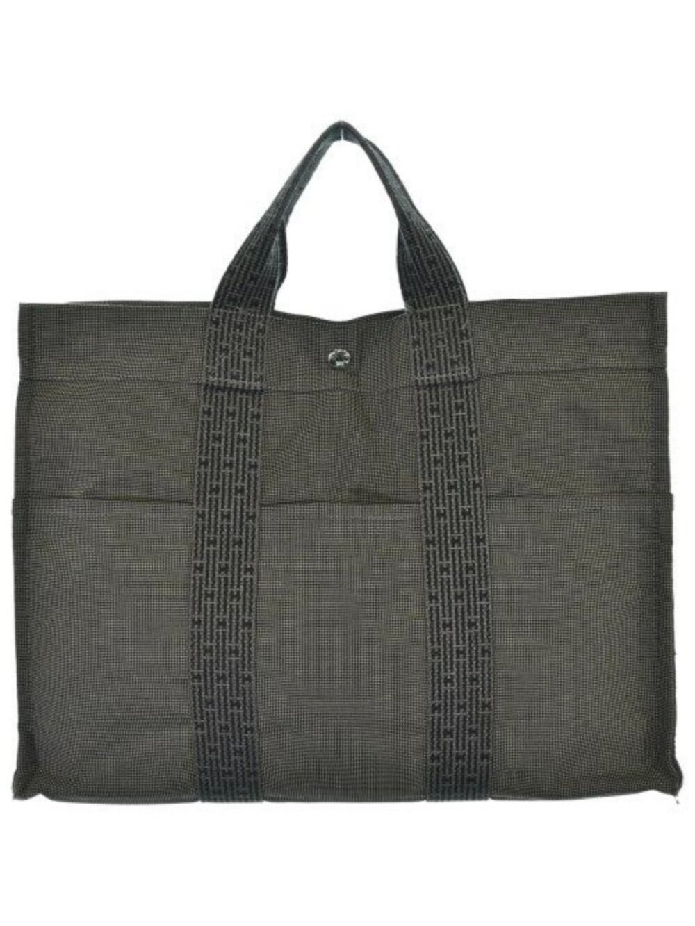 Hermes Herline MM Tote Bag Gray